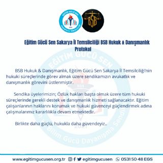 Bsb Hukuk & Danışmanlık Hukuki Süreçlerinde Sendikamızın Avukatlık Ve Danışmanlık Görevini Üstlendi