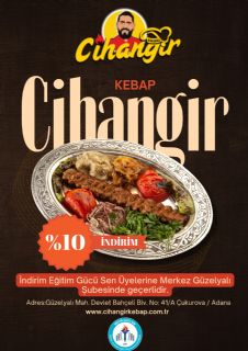 Cihangir Kebap İle Üyelerimize Özel İndirim Protokolü İmzaladık