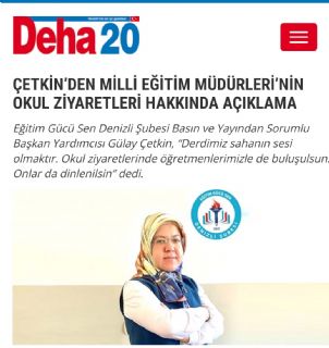 Denizli’de Milli Eğitim Müdürlükleri Dezavantajlı Bölgelerdeki Okullara Küs Mü?