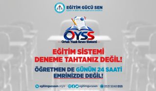 Eğitim Sistemi Deneme Tahtanız Değil, Öğretmen de 24 Saat Emrinizde Değil!