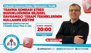 Eylem Planımızın 3. Gününde: TSSB’de BDT Tekniklerinin Kullanımı Eğitimi