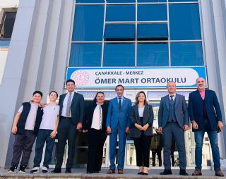 Genel Başkanımız Oğuz Özat Çanakkale'de Okul Ve Kurum Ziyaretlerinde Bulundu