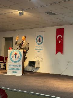 Genel Başkanımız Oğuz Özat, Kahramanmaraş Şubemizin Birinci Olağan Genel Kuruluna Katıldı!