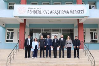 Genel Başkanımız Oğuz ÖZAT ve Yönetim Kurulumuz Konya’da Okul ve Kurumları Ziyaret Etti