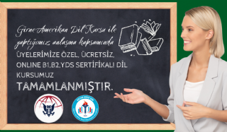 Girne Amerikan Dil İle Sertifikalı İngilizce B1-B2-YDS Kursu