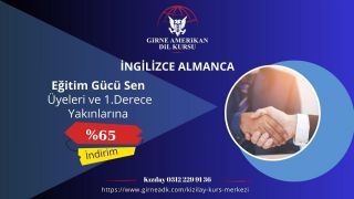 Girne Amerikan Dil Kursu İle Üyelerimiz İçin İndirim Anlaşması İmzaladık