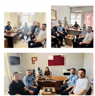 İdarecilik Kadrosuna Atanan Üyelerimize Hayırlı Olsun Ziyaretinde Bulunduk.