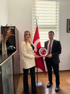 İzmir İl Millî Eğitim Müdür Vekili Sayın İbrahim Kiraz’a Ziyaret