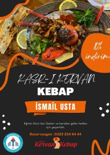 Kasr-ı Kervan Kebap İle Üyelerimize Özel İndirim Protokolü İmzaladık