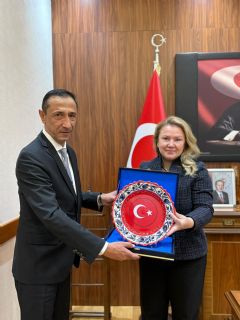 Kırklareli İl Milli Eğitim Müdürü Hilal Liliyar Özefsun'a Ziyaret