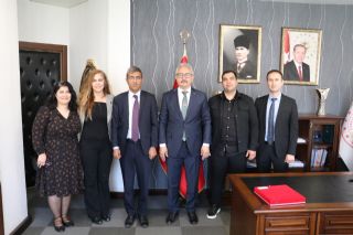 Kocaeli İl Milli Eğitim Müdürü Sn. Ömer Akmanşen'e Ziyaret