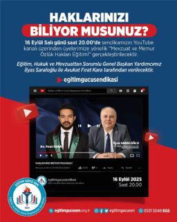 Mevzuat ve Memur Özlük Hakları Eğitimi