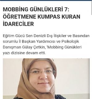 Öğretmene Kumpas Kuran İdareciler