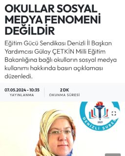 Okullar Sosyal Medya Fenomeni Değildir!