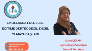Okullarda Projeler; Eğitime Destek Değil Engel Olmaya Başladı
