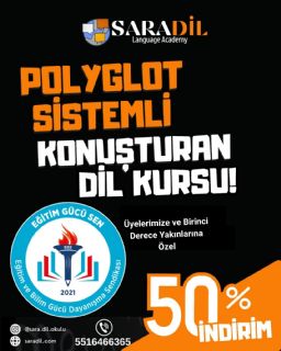 Sara Dil Kursu ile Üyelerimize Özel İndirim Protokolü İmzaladık!