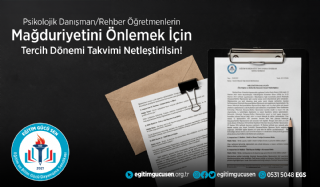 Tercih Dönemlerinin Her Yıl Başında Net Bir Takvimle Belirlenerek Tüm Eğitim Çalışanları Ve Öğrencilere İlan Edilmesi, Görevlendirmelerin İse Gönüllülük Esasına Dayalı Olarak Yapılması Yönündeki Talebimizi Milli Eğitim Bakanlığı'na İlettik.