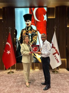 TYT Türk (Türkiye'nin Yeni Televizyonu) Yönetim Kurulu Başkanı Arzu Erdem’e Ziyaret