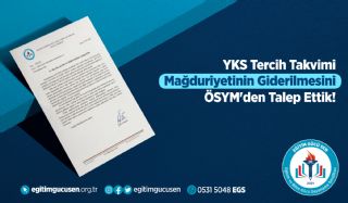 YKS Tercih Takvimi Mağduriyetinin Giderilmesini ÖSYM'den Talep Ettik!